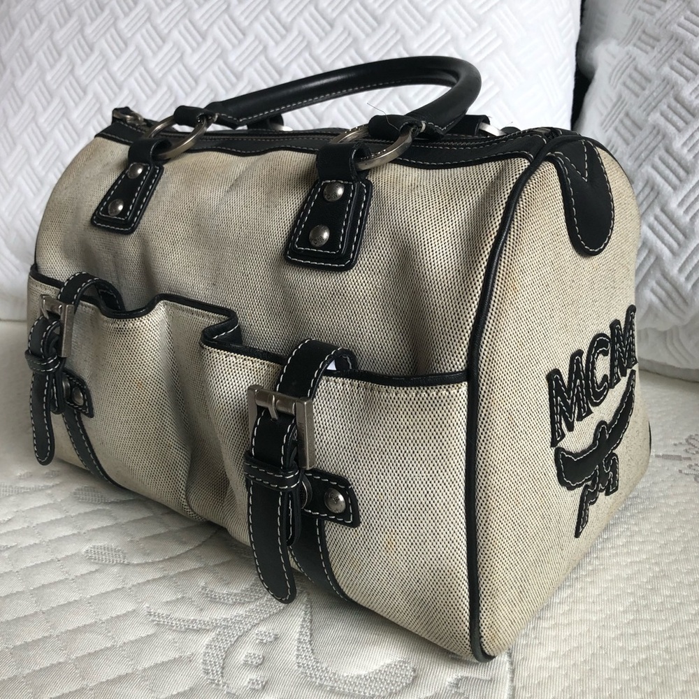 Authentic MCM Boston Bag